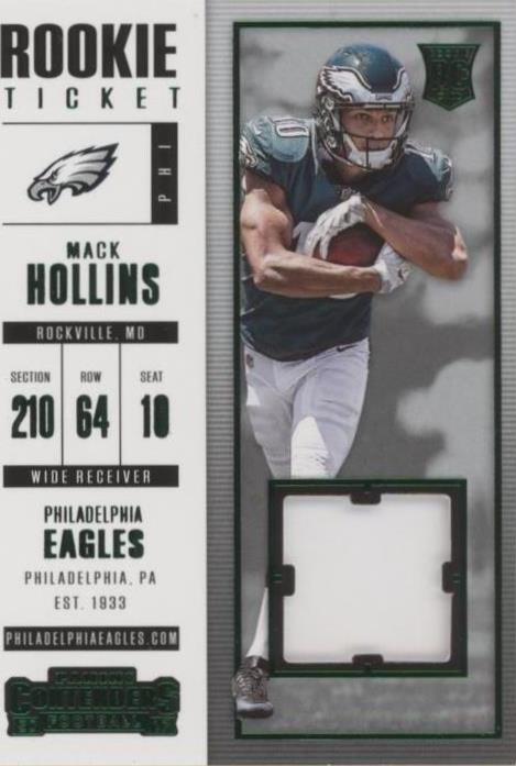 2017 Panini Contenders Mack Hollins #SW-40