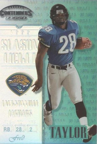 1999 Playoff Contenders SSD Fred Taylor #77