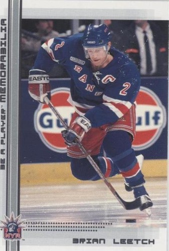 2000-01 In the Game Be A Player Memorabilia - Brian Leetch #89