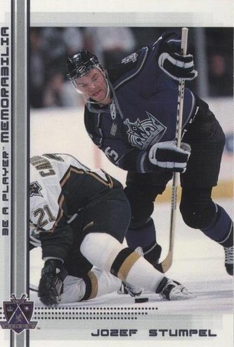 2000-01 In the Game Be A Player Memorabilia - Jozef Stumpel #168