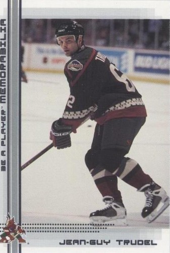 2000-01 In the Game Be A Player Memorabilia - Jean-Guy Trudel #260