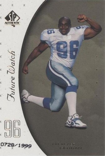 1999 SP Authentic Ebenezer Ekuban #123