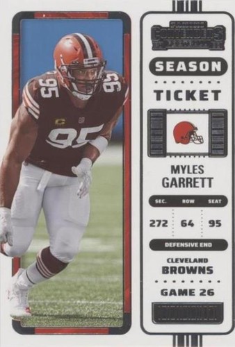 2022 Panini Contenders Myles Garrett #25