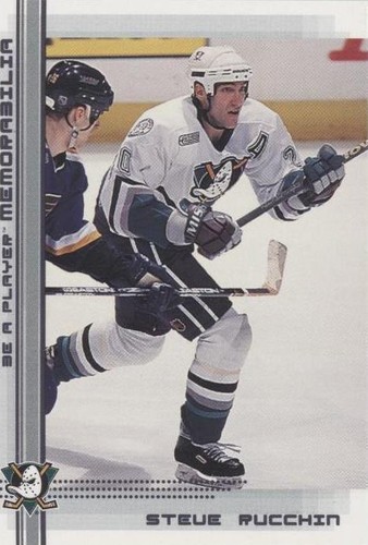 2000-01 In the Game Be A Player Memorabilia - Steve Rucchin #154