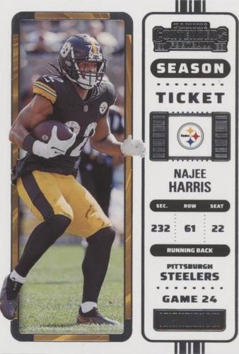 2022 Panini Contenders Najee Harris #97
