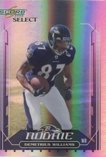2006 Score Select Demetrius Williams #376