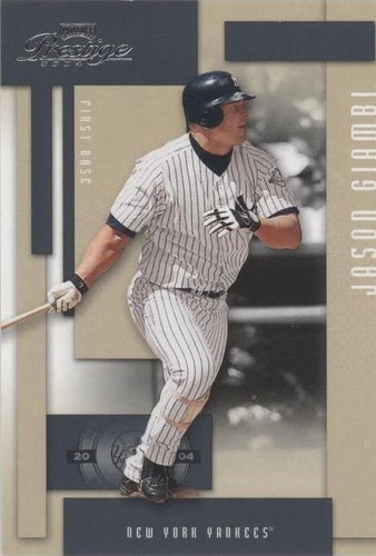 2004 Playoff Prestige - Jason Giambi #128