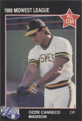 1988 Midwest League All-Star - Ozzie Canseco #51