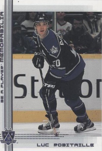 2000-01 In the Game Be A Player Memorabilia - Luc Robitaille #51