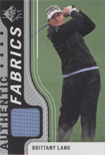 2012 SP Authentic - Brittany Lang #AF-BL
