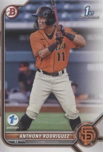 2022 Bowman 1st Edition - Anthony Rodriguez #BPPF-26