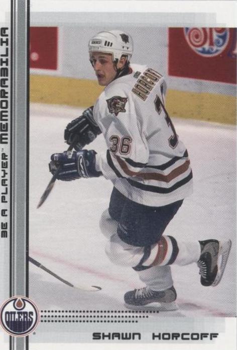 2000-01 In the Game Be A Player Memorabilia - Shawn Horcoff #511