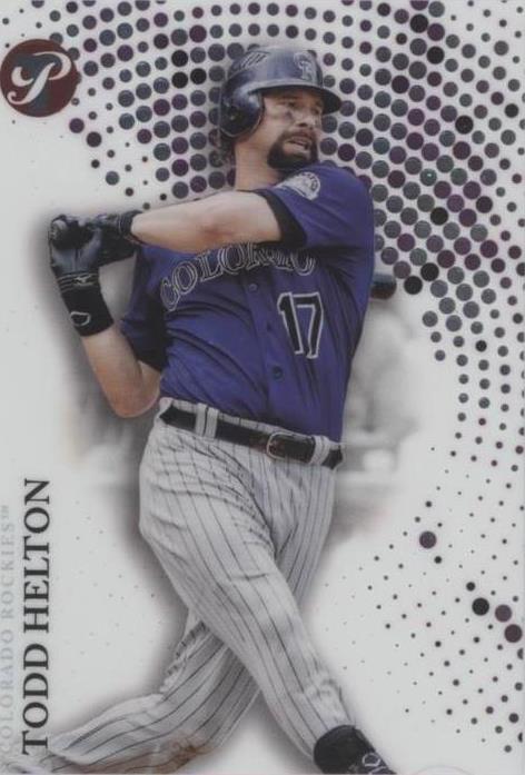2022 Topps Pristine - Todd Helton #186