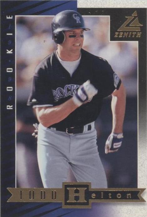 Pinnacle Zenith 1998 - Todd Helton #89