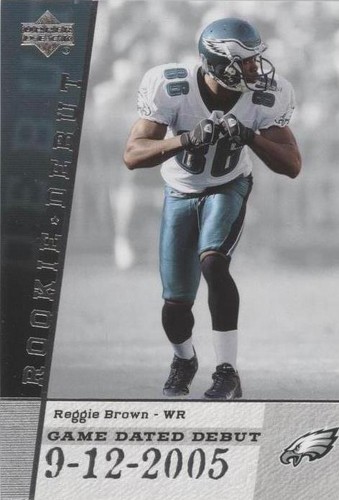 2006 Upper Deck Rookie Debut Reggie Brown #GDD-RB