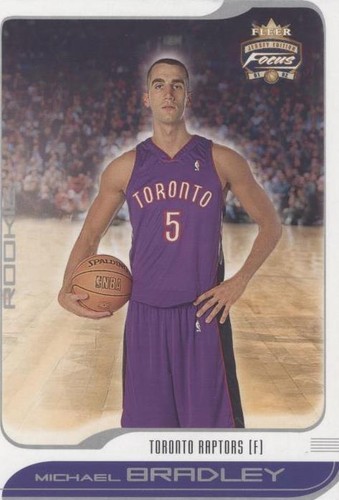 2001-02 Fleer Focus Jersey Edition - Michael Bradley #126