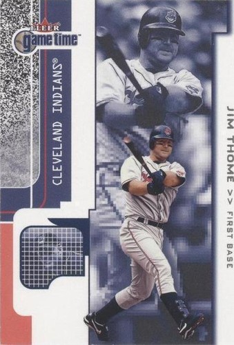 2001 Fleer Game Time - Jim Thome #11