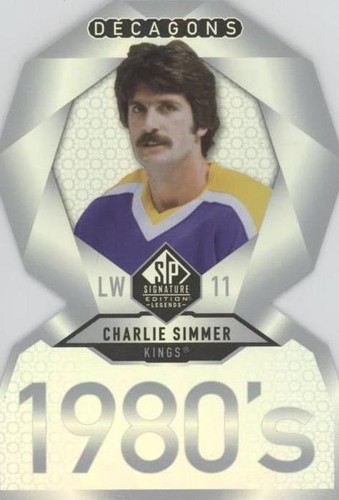 2020-21 Upper Deck SP Signature Edition Legends - Charlie Simmer #DC-33