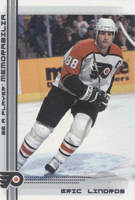2000-01 In the Game Be A Player Memorabilia - Eric Lindros #224