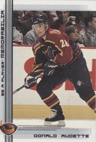 2000-01 In the Game Be A Player Memorabilia - Donald Audette #290