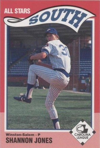 1990 Sportsprint Carolina League All Stars - Shannon Jones #46