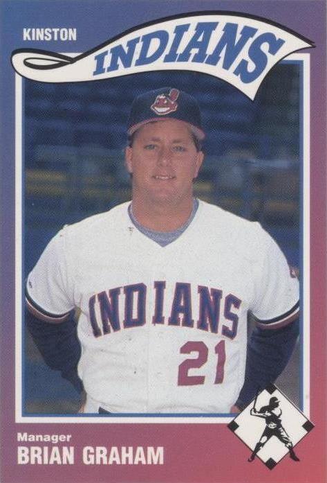 1990 Sportsprint Kinston Indians - Brian Graham #28