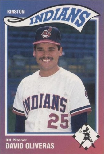 1990 Sportsprint Kinston Indians - David Oliveras #17