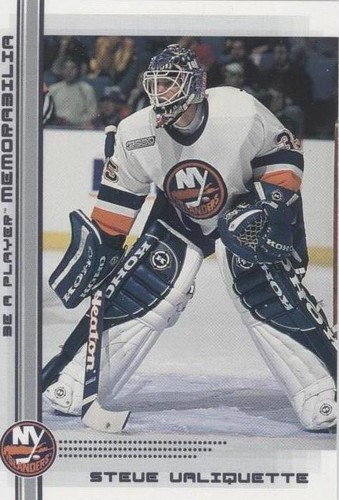 2000-01 In the Game Be A Player Memorabilia - Steve Valiquette #5