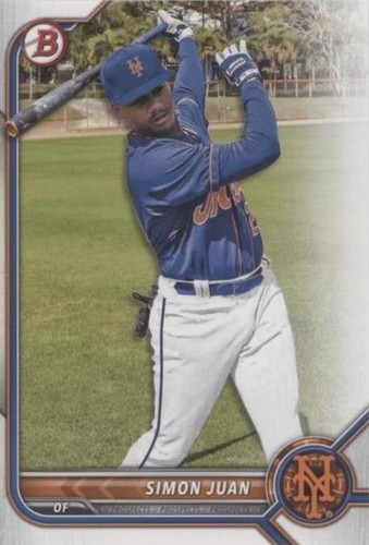 2022 Bowman Draft - Simon Juan #BD-52