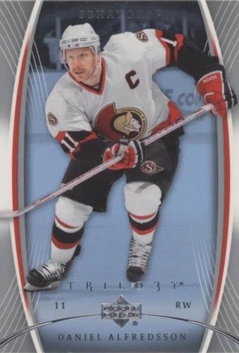 2007-08 Upper Deck Trilogy - Daniel Alfredsson #70