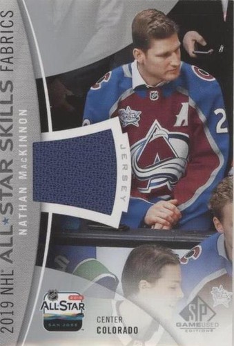 2019-20 Upper Deck SP Game Used - Nathan MacKinnon #AS-NM
