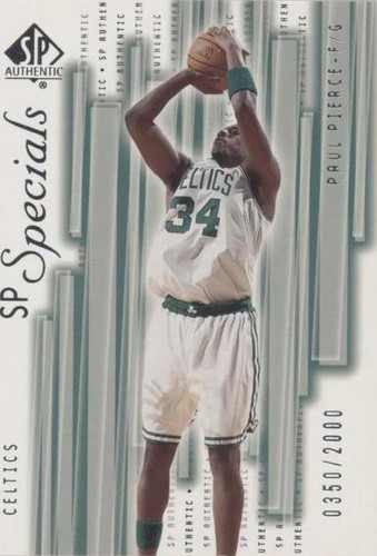 2001-02 SP Authentic - Paul Pierce #141