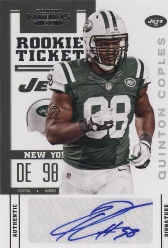 2012 Panini Contenders Quinton Coples #177