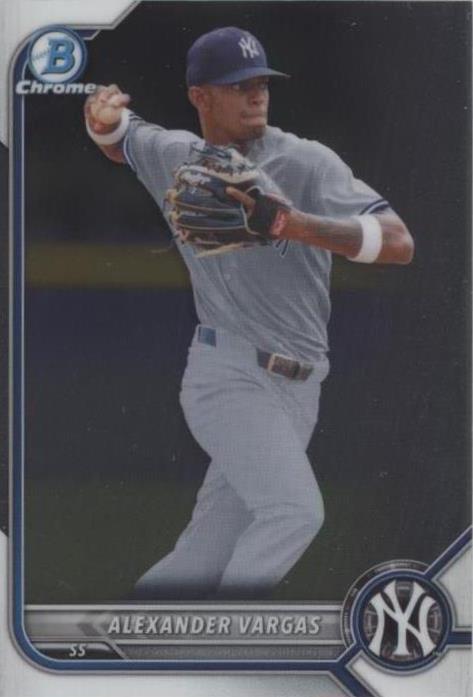 2022 Bowman - Alexander Vargas #BCP-140