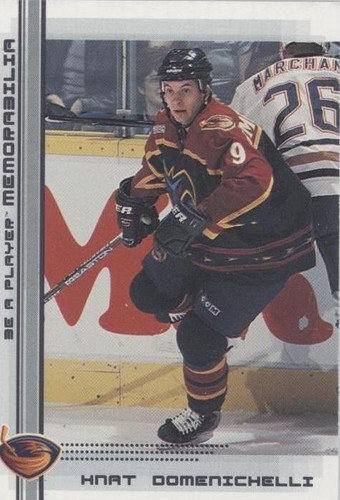 2000-01 In the Game Be A Player Memorabilia - Hnat Domenichelli #369