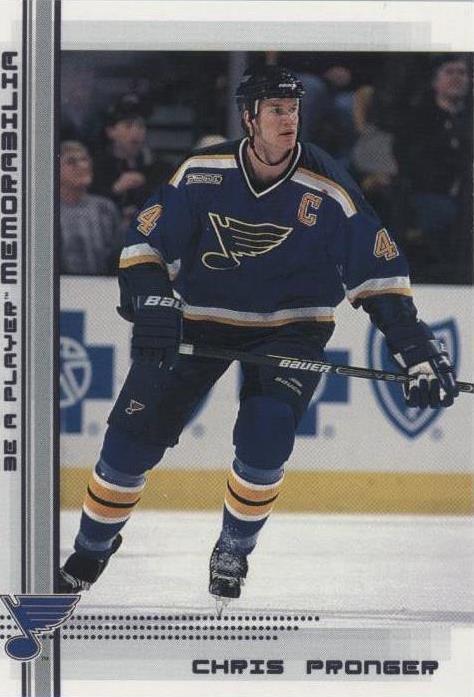 2000-01 In the Game Be A Player Memorabilia - Chris Pronger #220