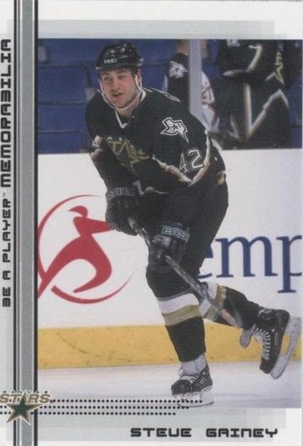 2000-01 In the Game Be A Player Memorabilia - Steve Gainey #509