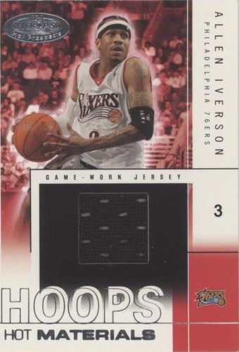 2004-05 Hoops Hot Prospects - Allen Iverson #HM-AI