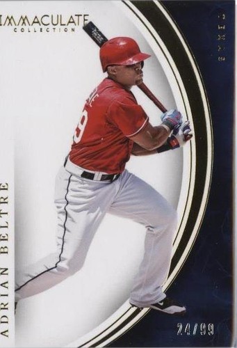 2016 Panini Immaculate Collection - Adrian Beltre #39