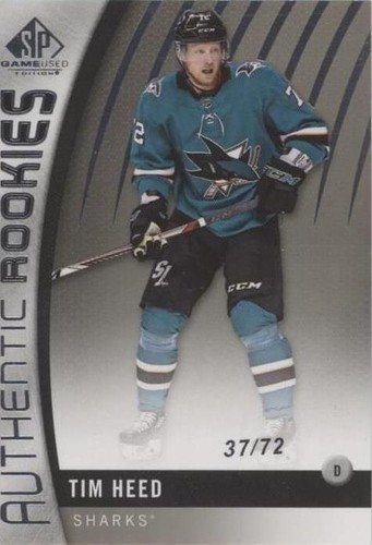 2017-18 SP Game Used - Tim Heed #173
