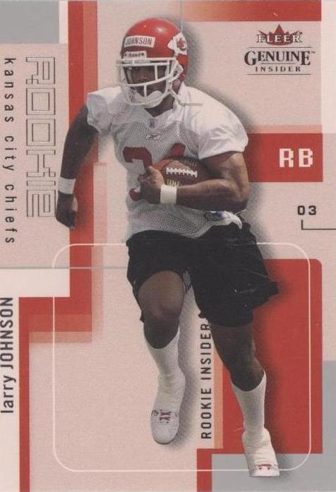 Fleer Genuine Insider Larry Johnson #104 2003