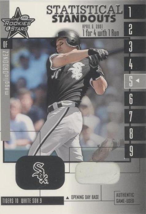 Leaf Rookies & Stars 2001 - Magglio Ordóñez #SS-23