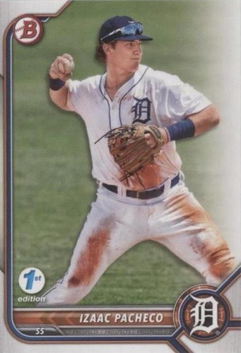 2022 Bowman 1st Edition - Izaac Pacheco #BPPF-106