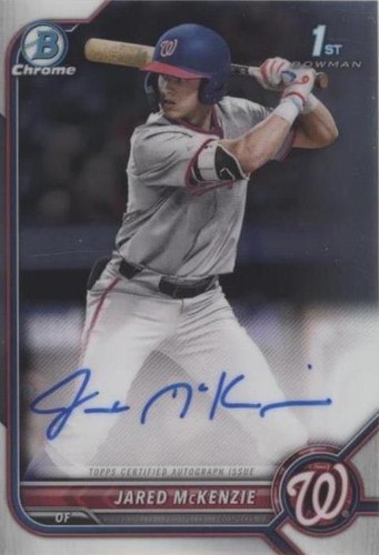 2022 Bowman Draft - Jared McKenzie #CDA-JM