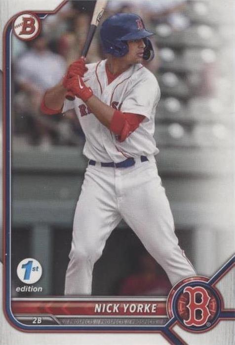 2022 Bowman Draft 1st Edition - Nick Yorke #BD-94