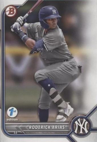 2022 Bowman Draft 1st Edition - Roderick Arias #BD-79