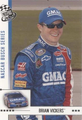 2004 Press Pass - Brian Vickers #47