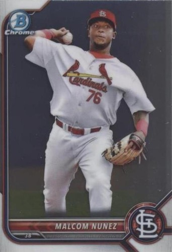 2022 Bowman - Malcom Nunez #BCP-42