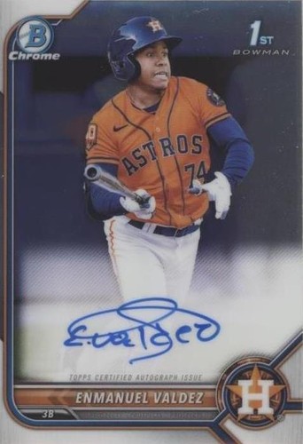 2022 Bowman Chrome - Enmanuel Valdez #CPA-EV
