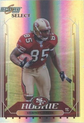 2006 Score Select Vernon Davis #347